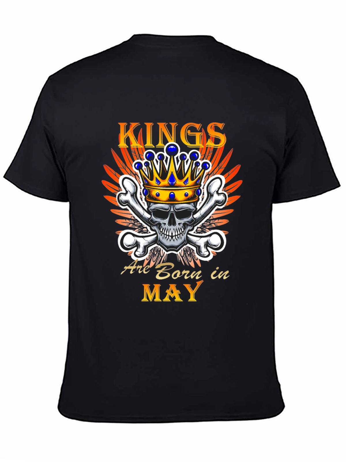 Kings Born in May Graphic T-Shirt