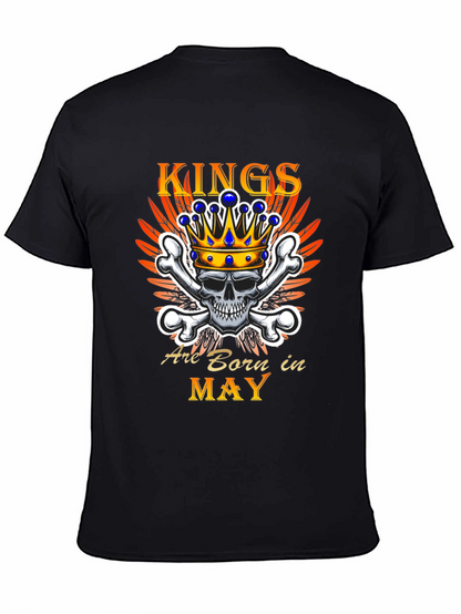 Kings Born in May Graphic T-Shirt