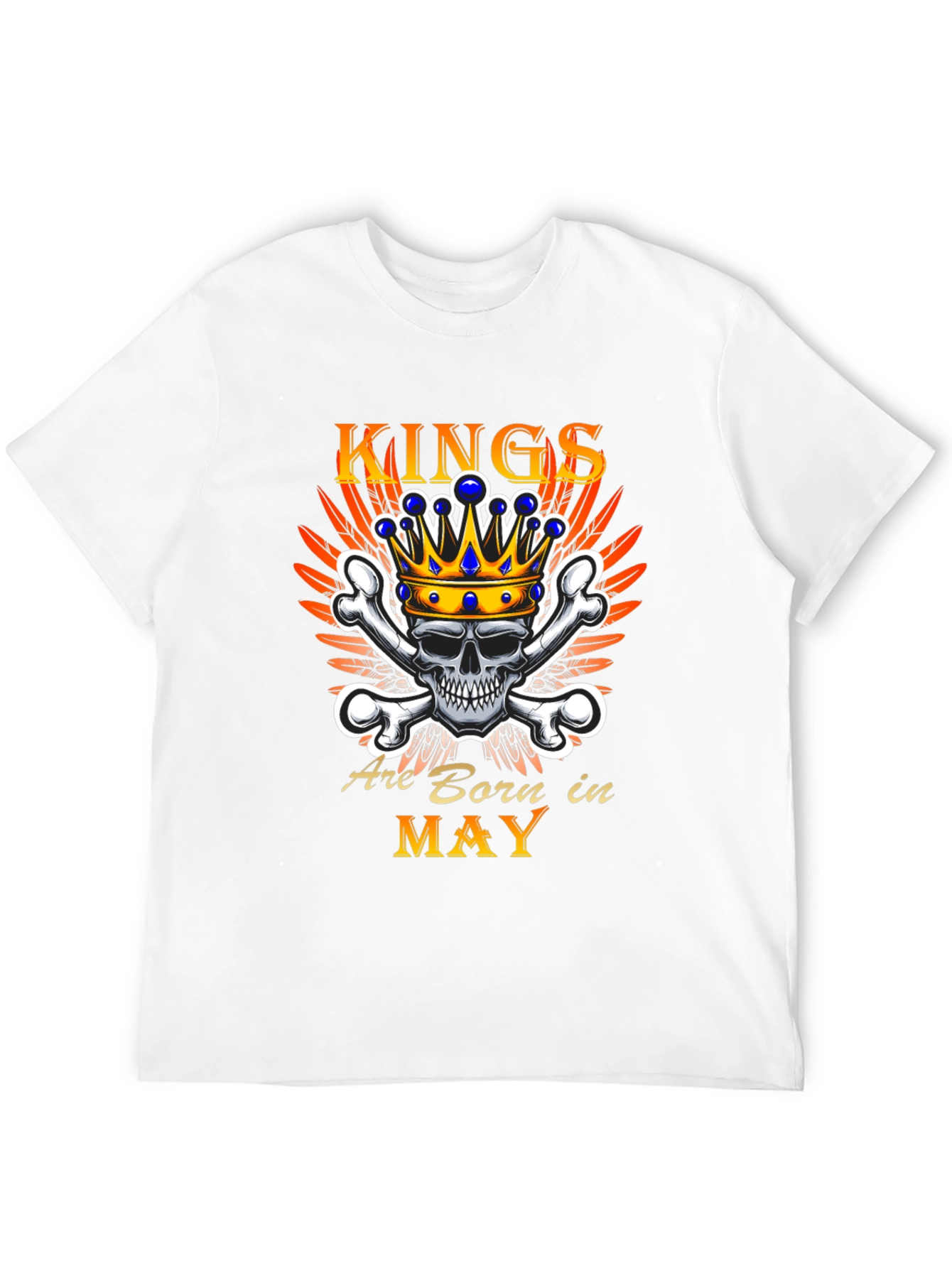 Kings Born in May Graphic T-Shirt