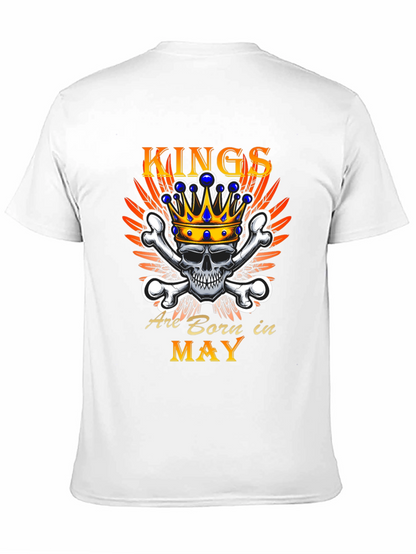 Kings Born in May Graphic T-Shirt