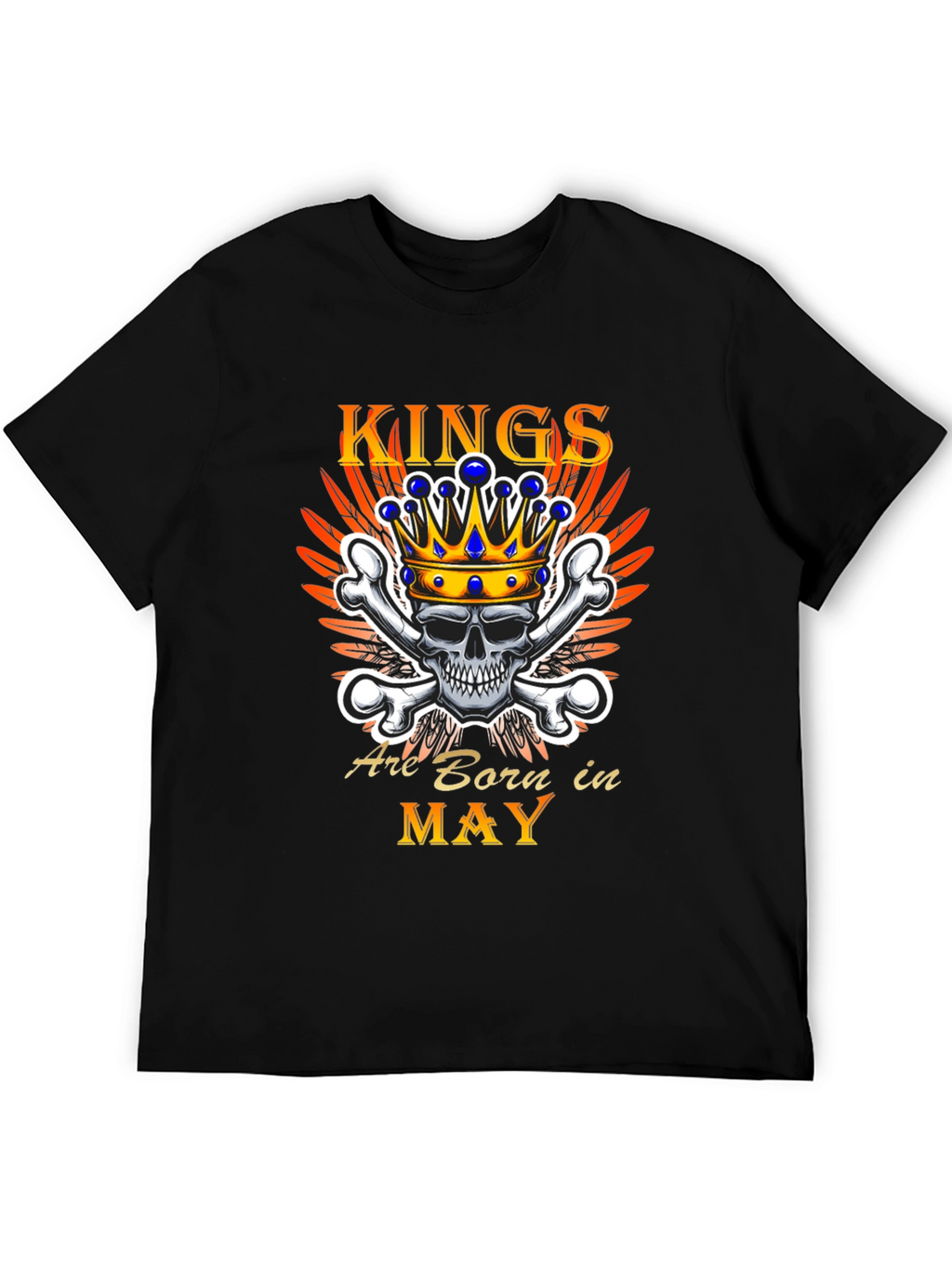 Kings Born in May Graphic T-Shirt