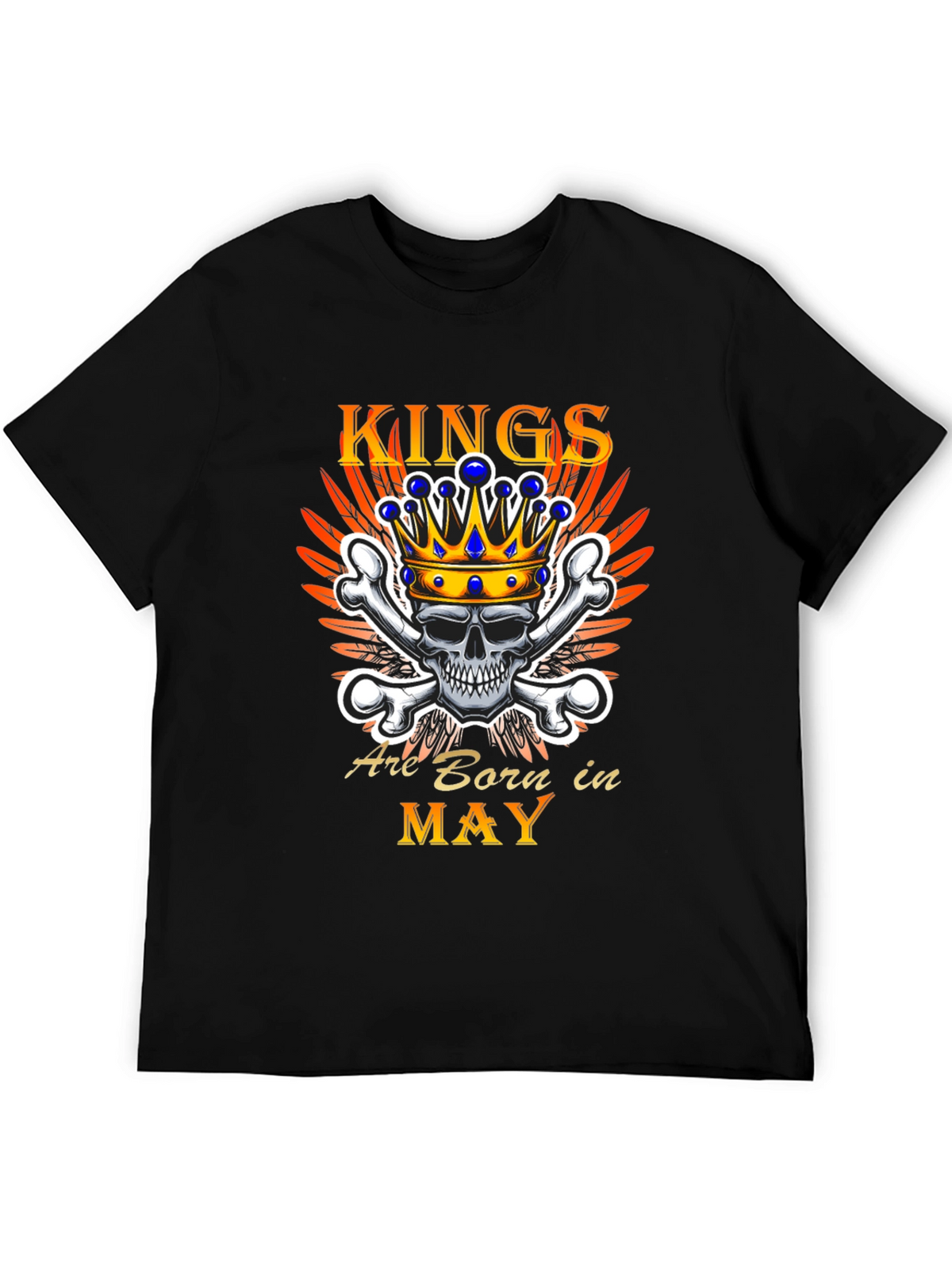 Kings Born in May Graphic T-Shirt