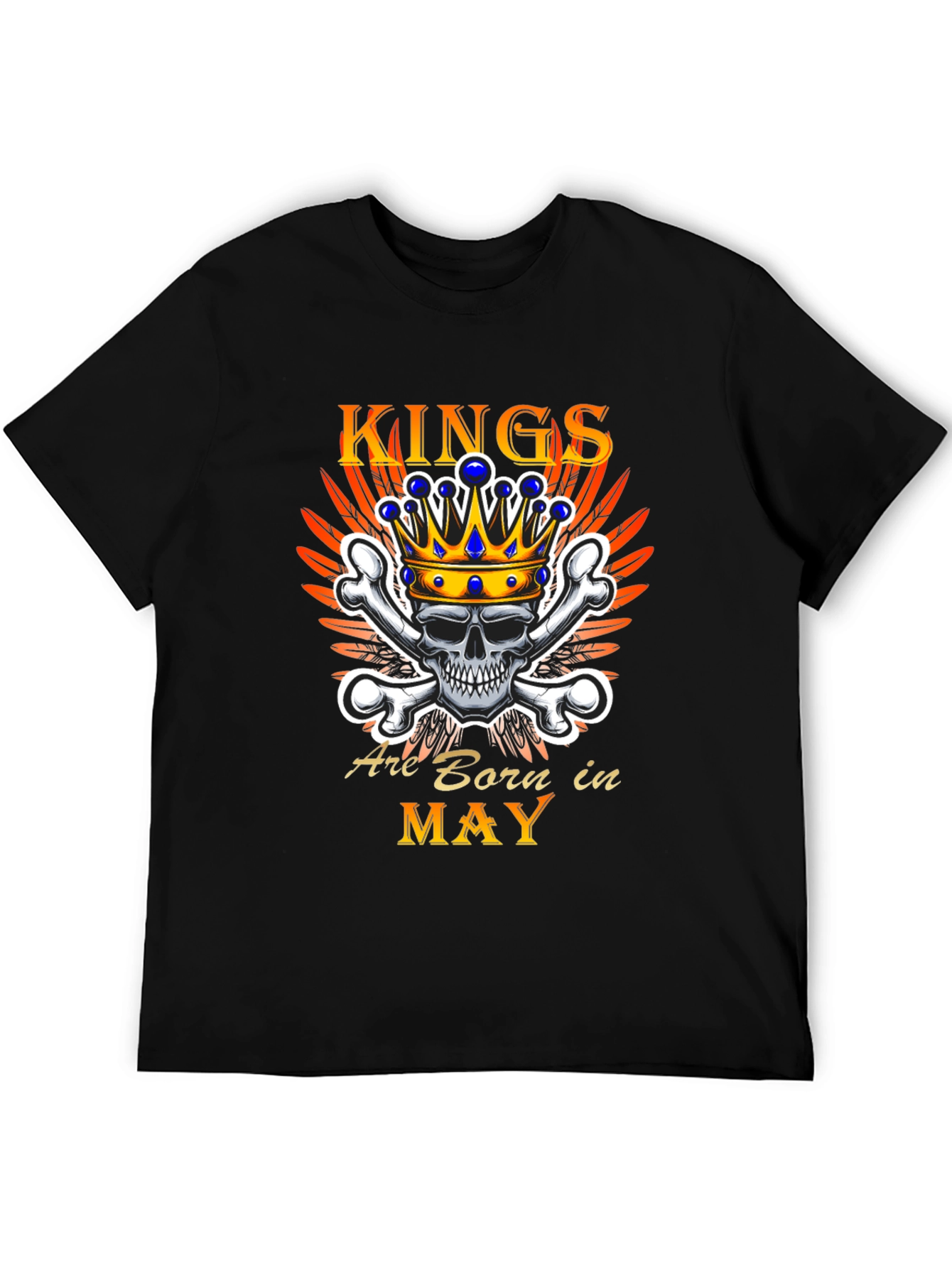 Kings Born in May Graphic T-Shirt