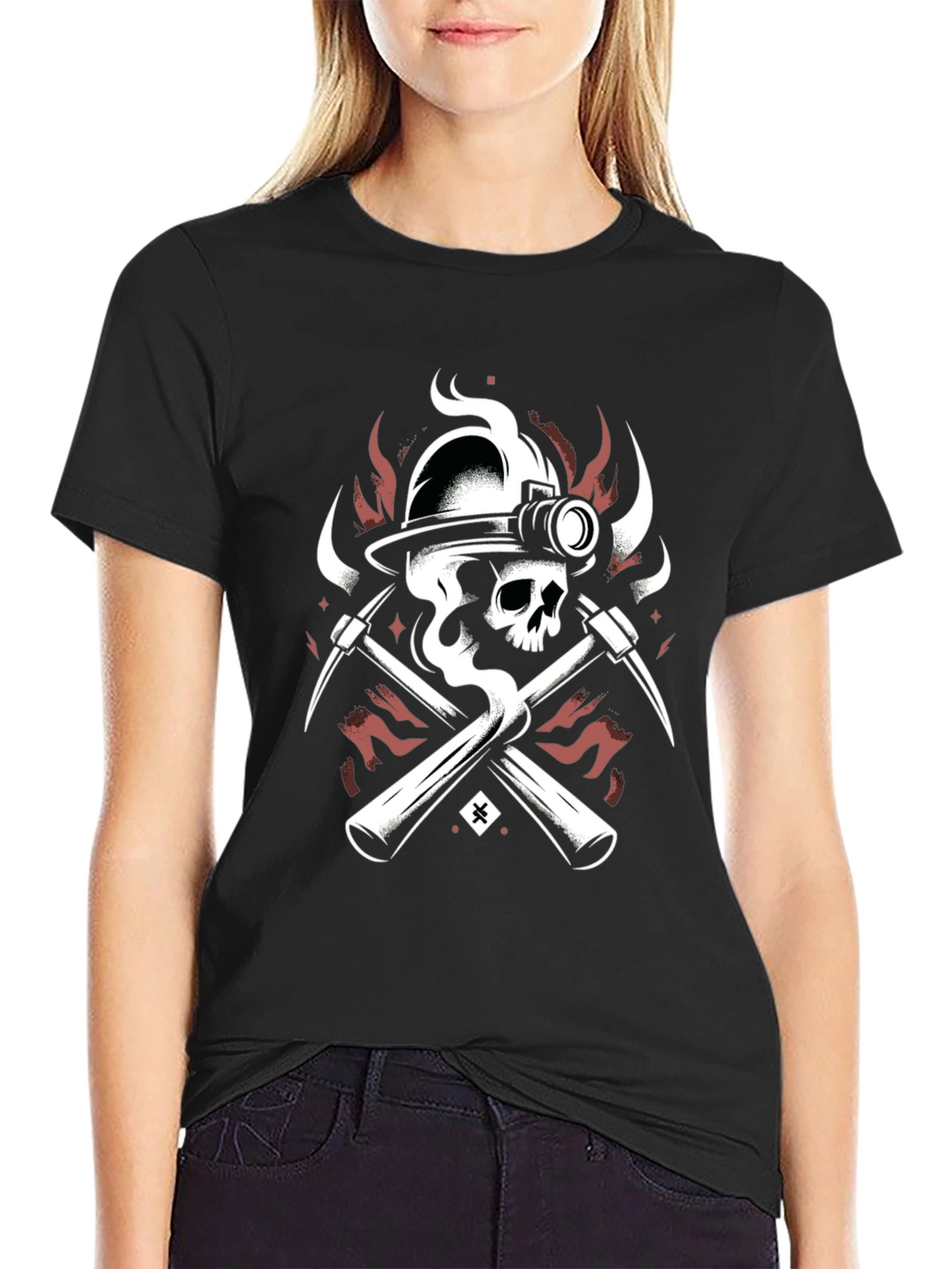 Miner Skull T-Shirt