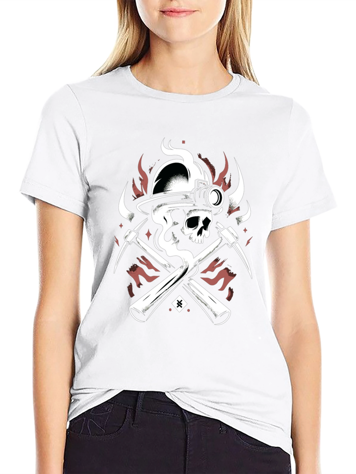 Miner Skull T-Shirt