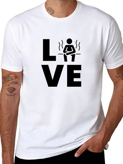 Love Sauna Black T-Shirt - Relaxation Design