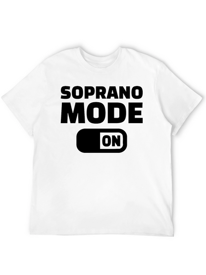 Soprano Mode ON Black T-Shirt