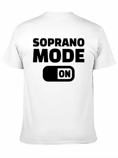 Soprano Mode ON Black T-Shirt