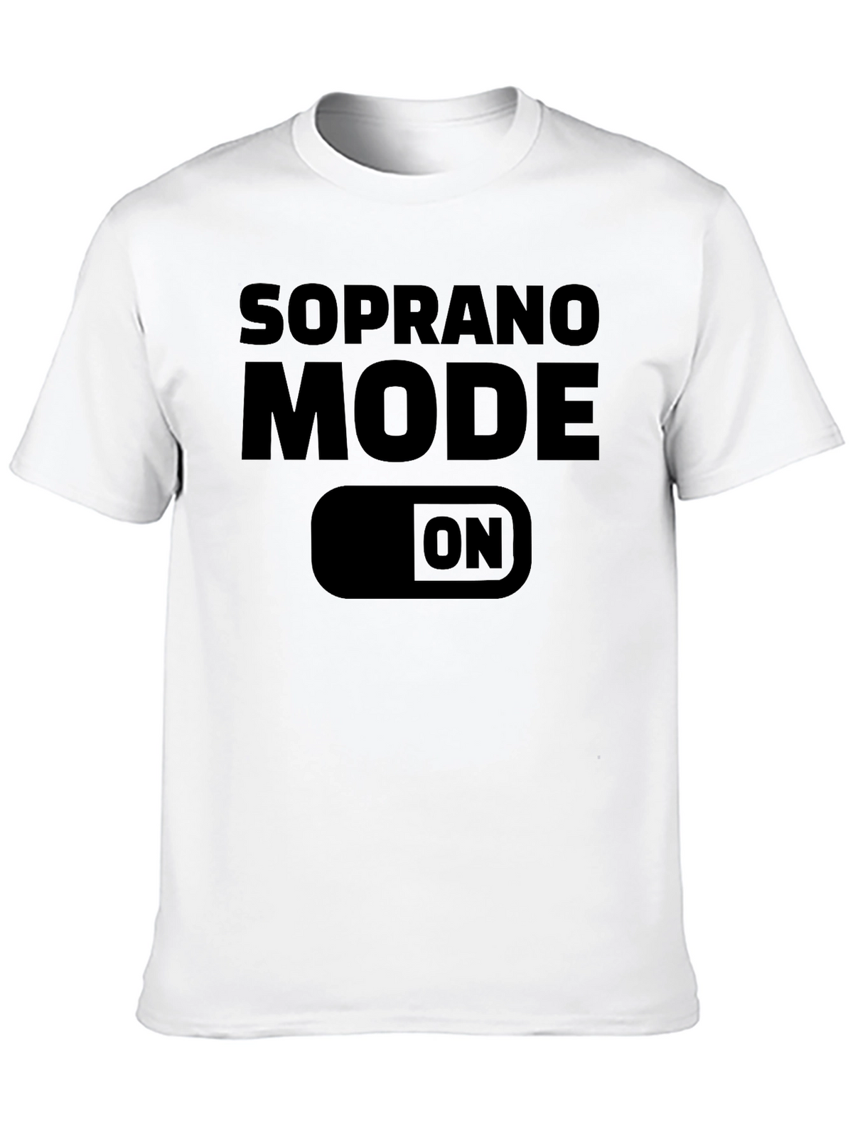 Soprano Mode ON Black T-Shirt