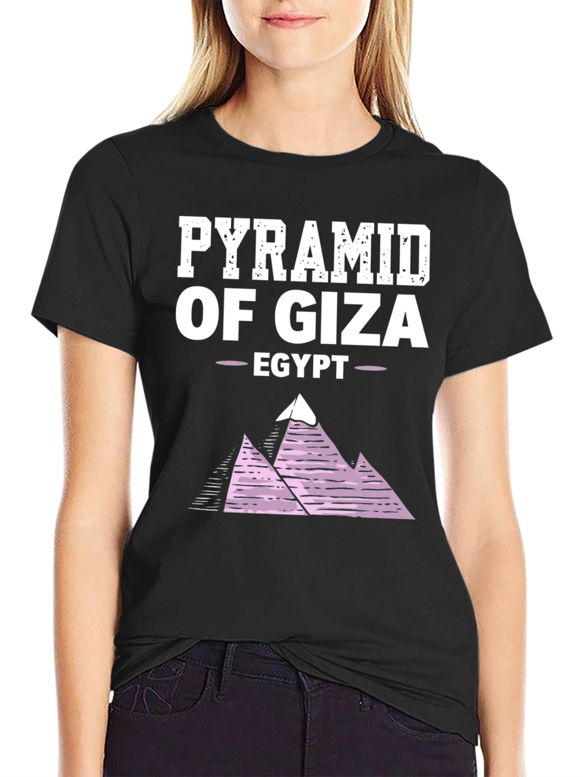 Pyramid of Giza Egypt Graphic T-Shirt