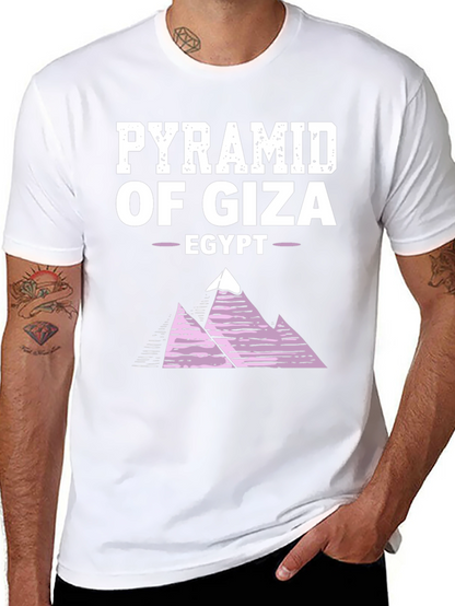 Pyramid of Giza Egypt Graphic T-Shirt