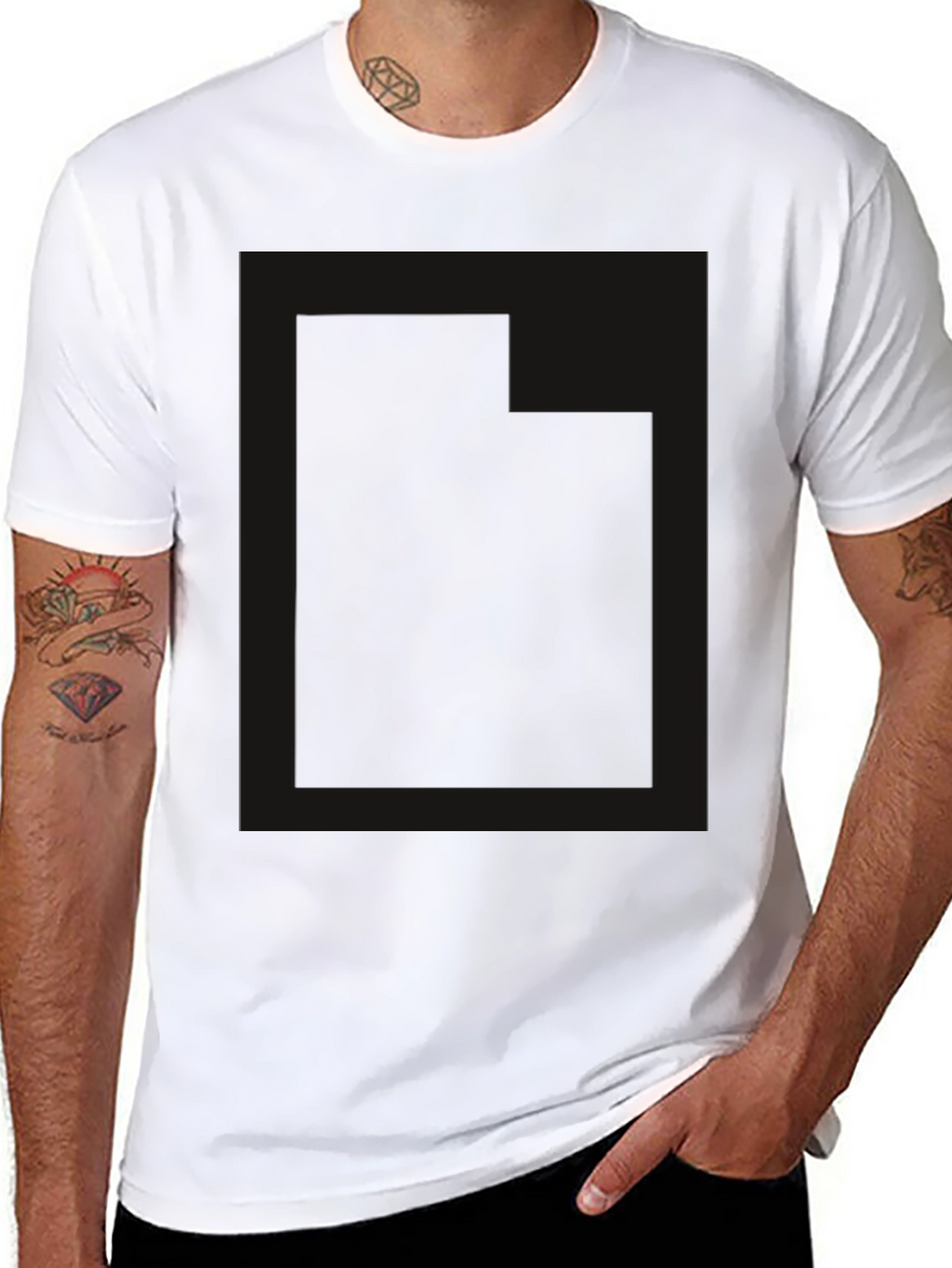 Classic Black Graphic Tee