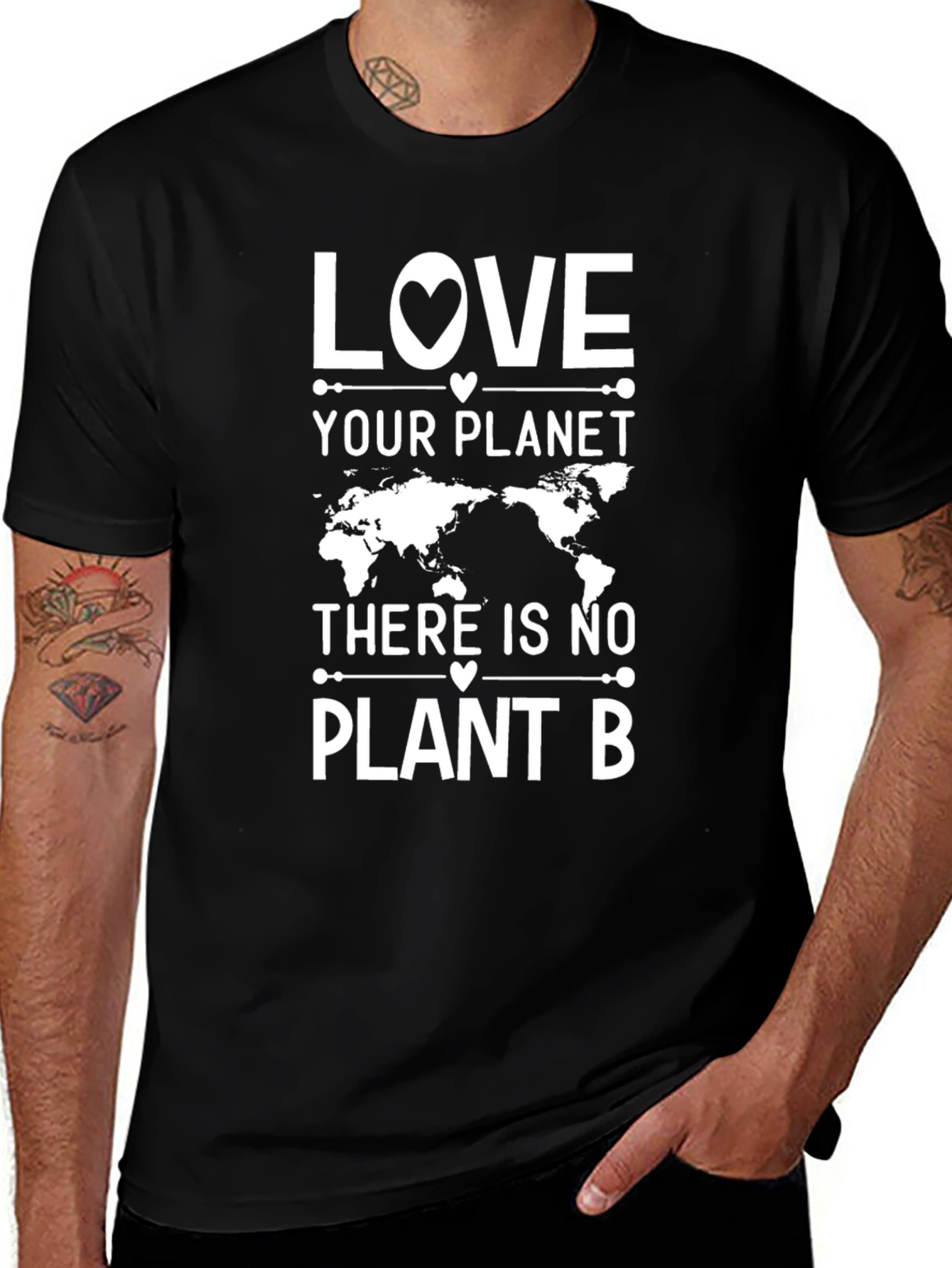 Love Your Planet T-Shirt - No Planet B - Earth Day Tee