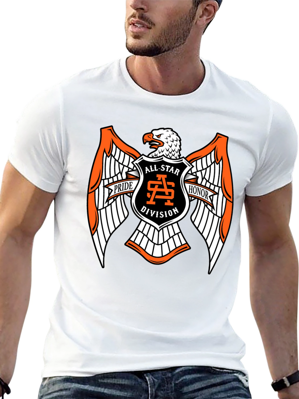 All-Star Division Eagle Graphic T-Shirt