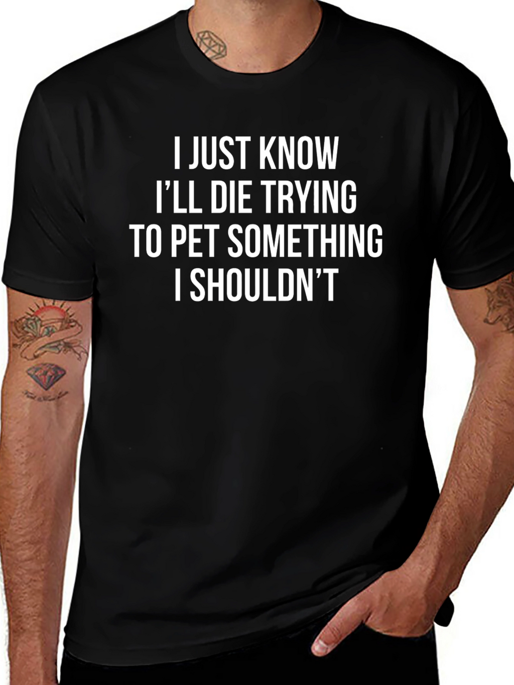 Funny Ill Die Trying Graphic Tee