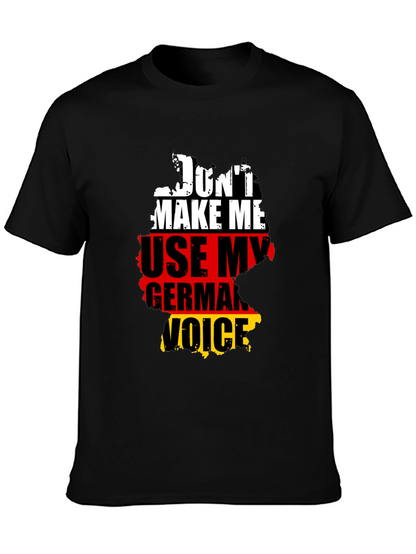 German Voice T-Shirt - Black