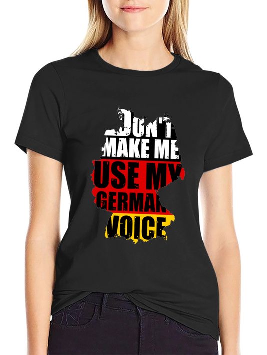 German Voice T-Shirt - Black