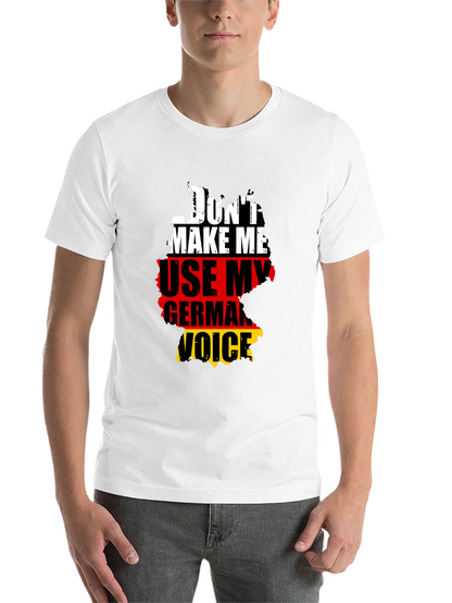 German Voice T-Shirt - Black