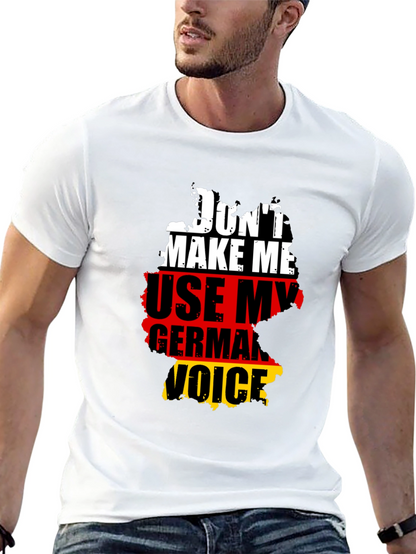 German Voice T-Shirt - Black