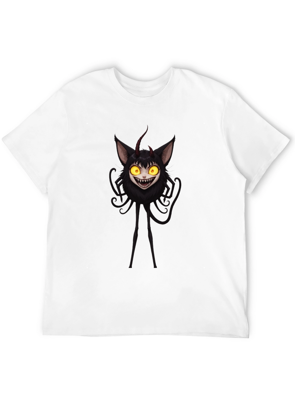 Monster Graphic Black T-Shirt