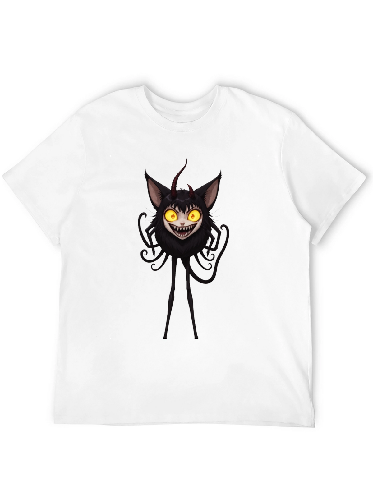 Monster Graphic Black T-Shirt