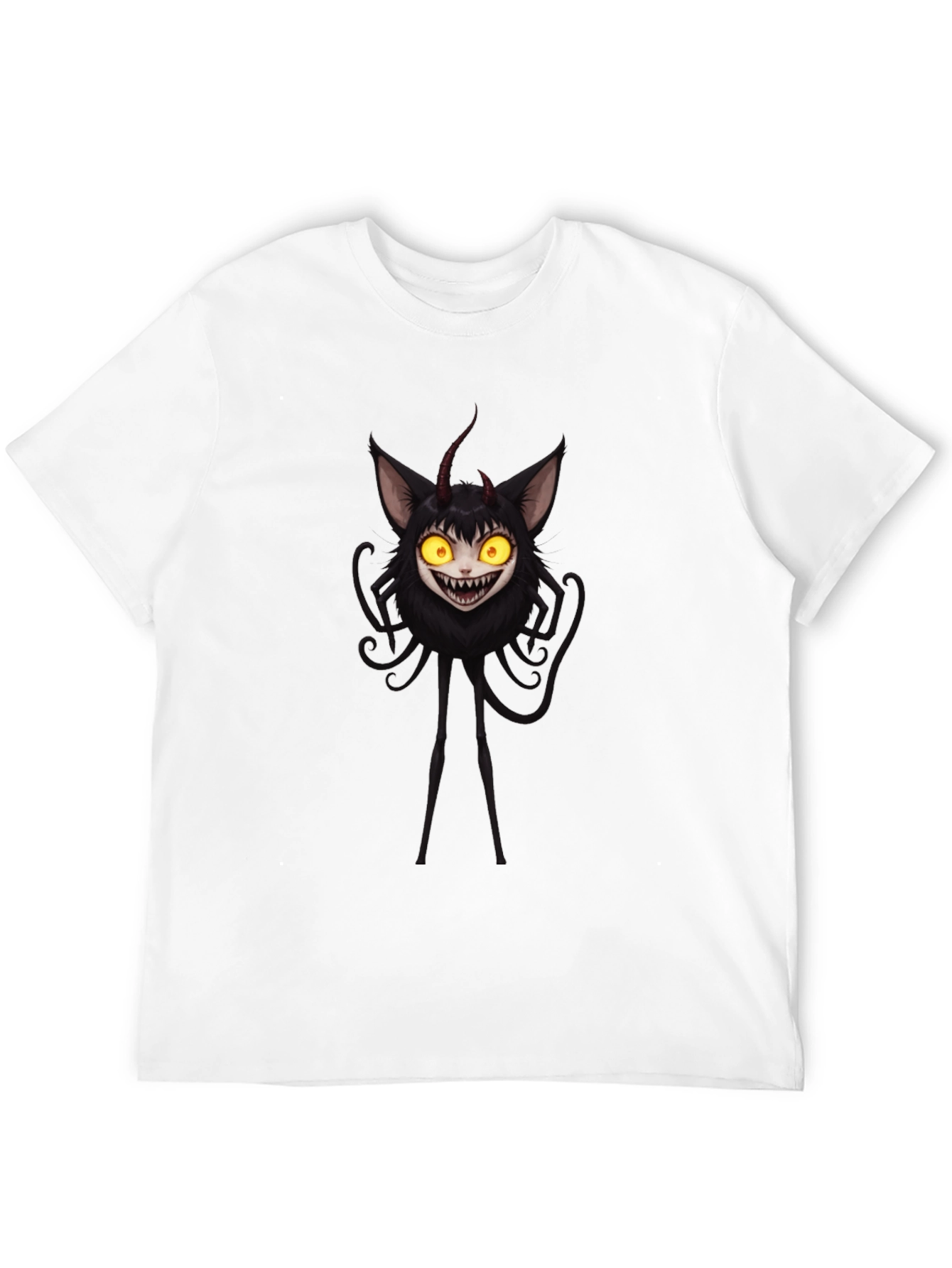 Monster Graphic Black T-Shirt