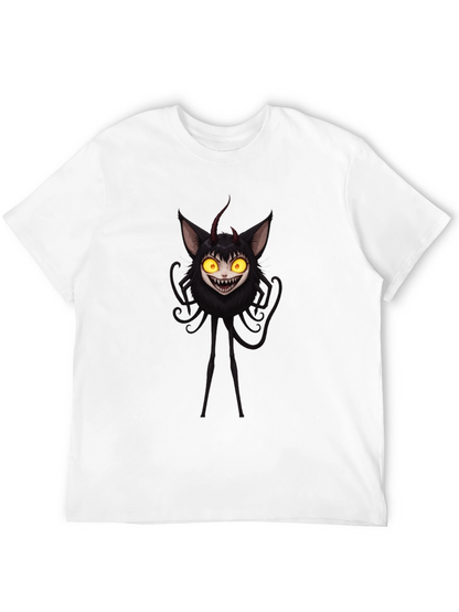 Monster Graphic Black T-Shirt