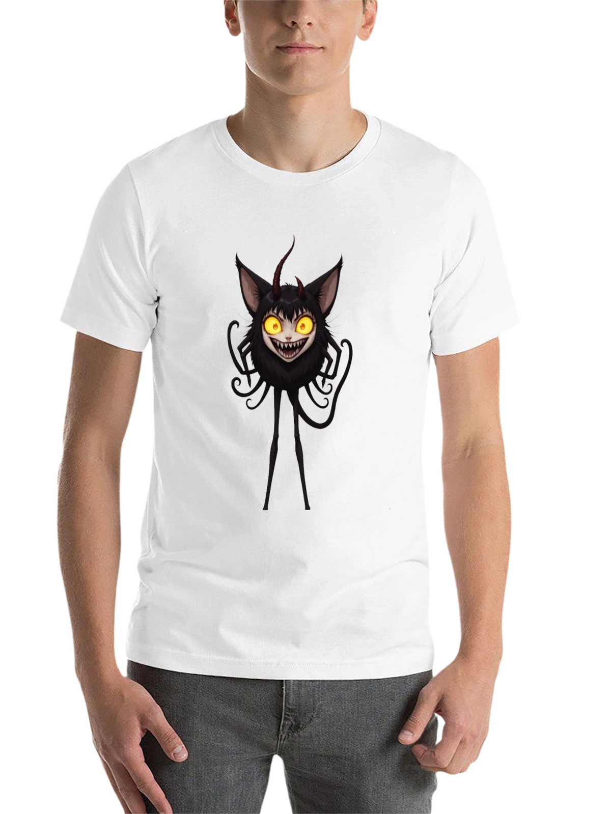 Monster Graphic Black T-Shirt