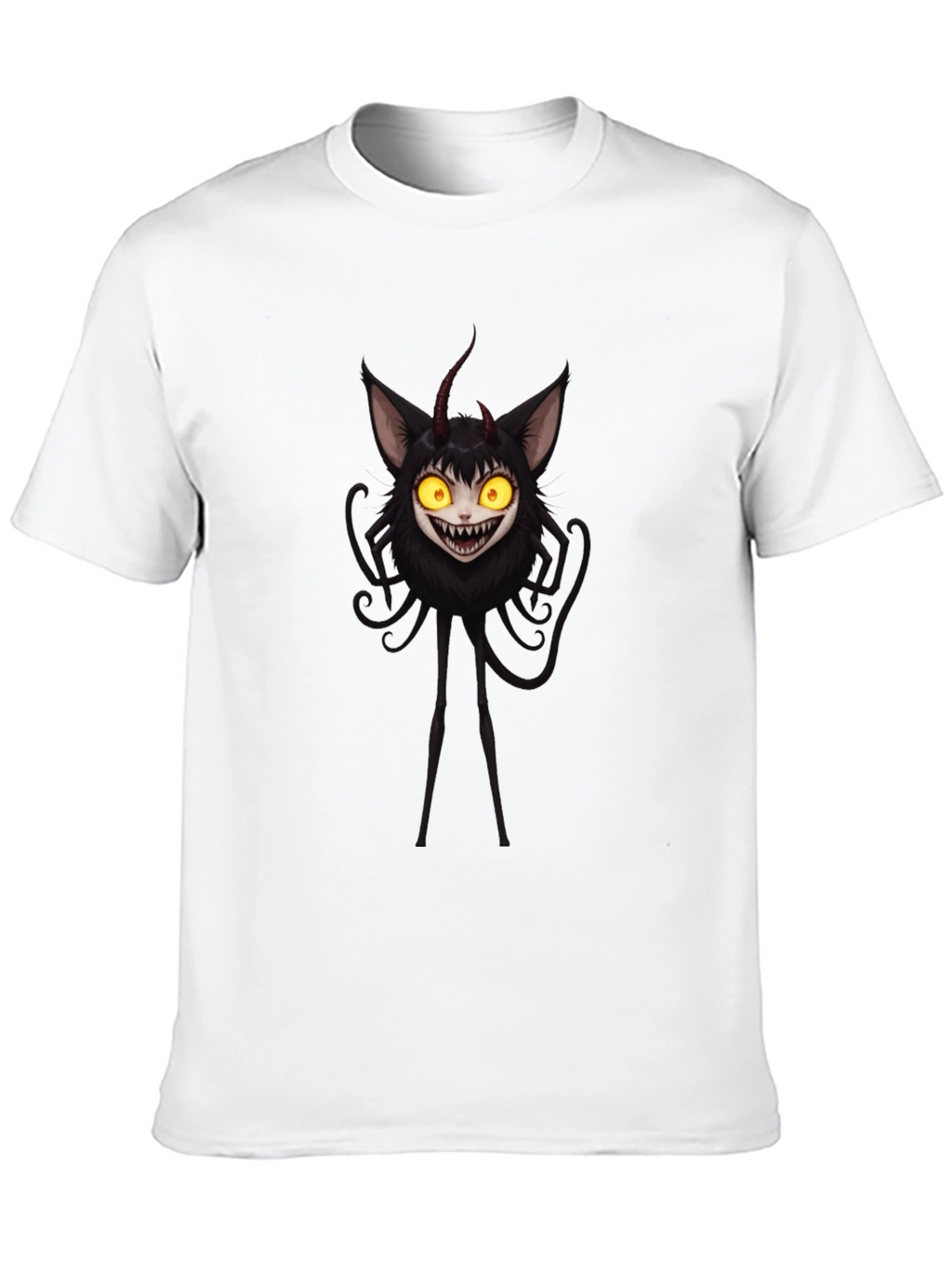 Monster Graphic Black T-Shirt