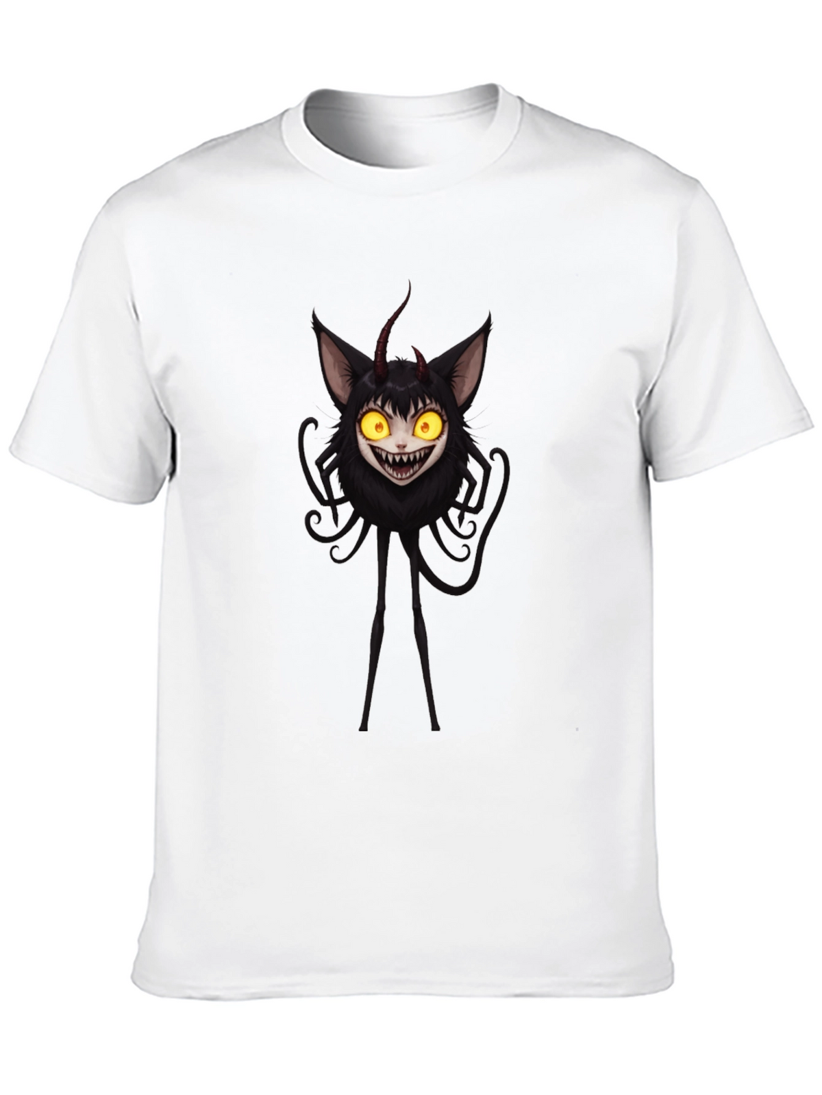 Monster Graphic Black T-Shirt