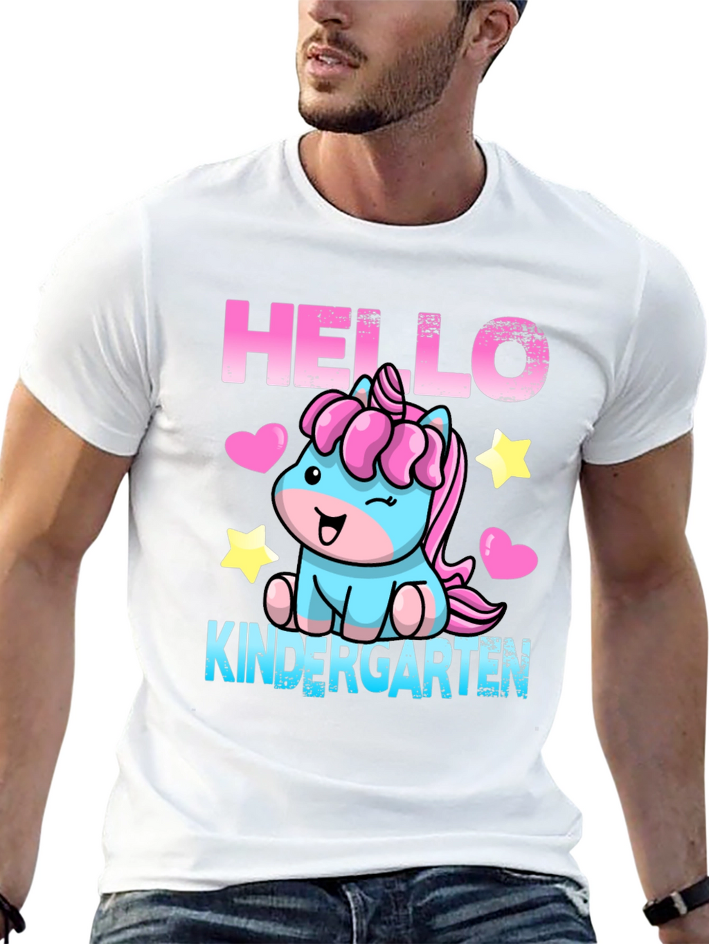 Hello Kindergarten Unicorn T-Shirt