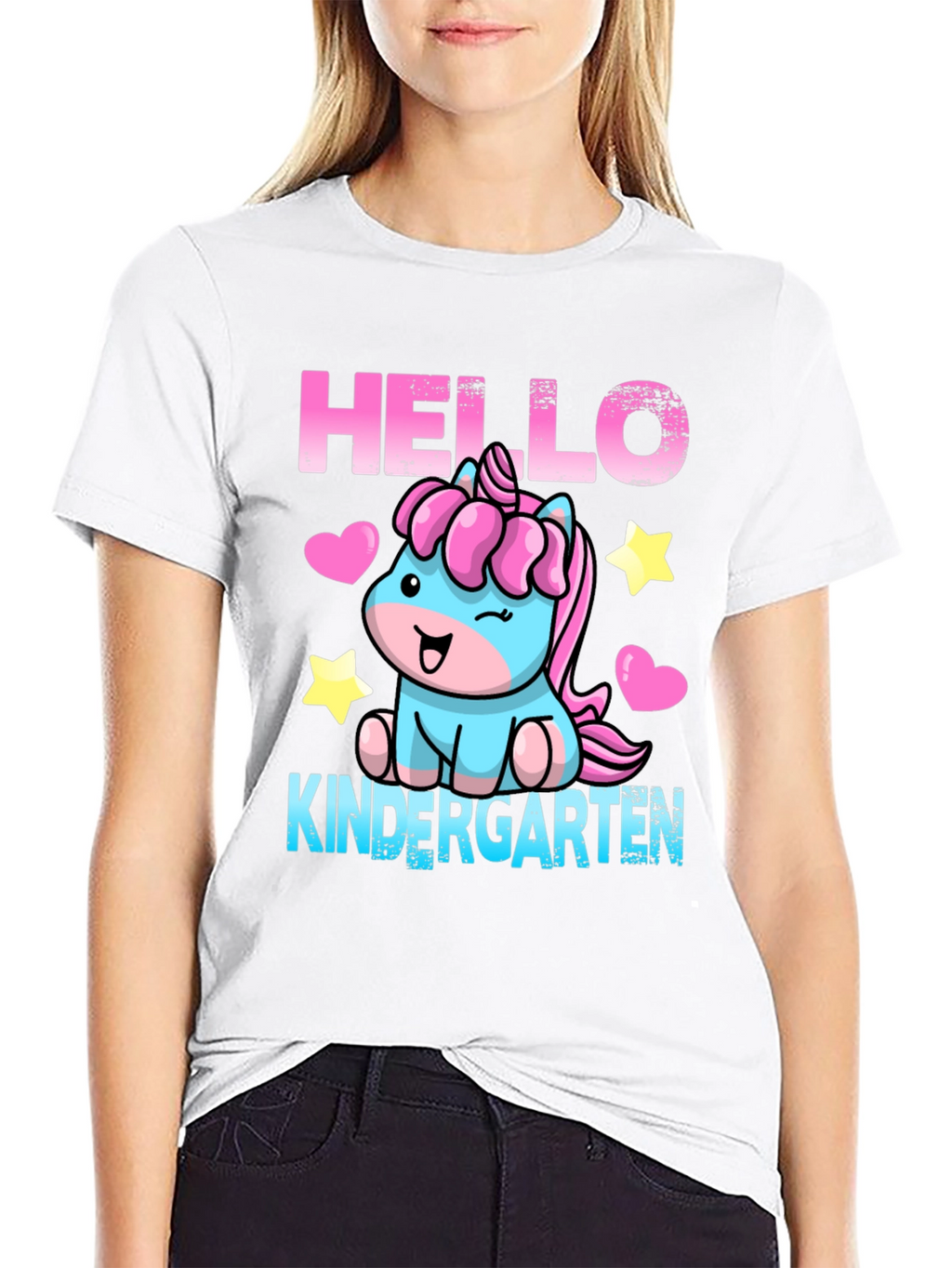Hello Kindergarten Unicorn T-Shirt