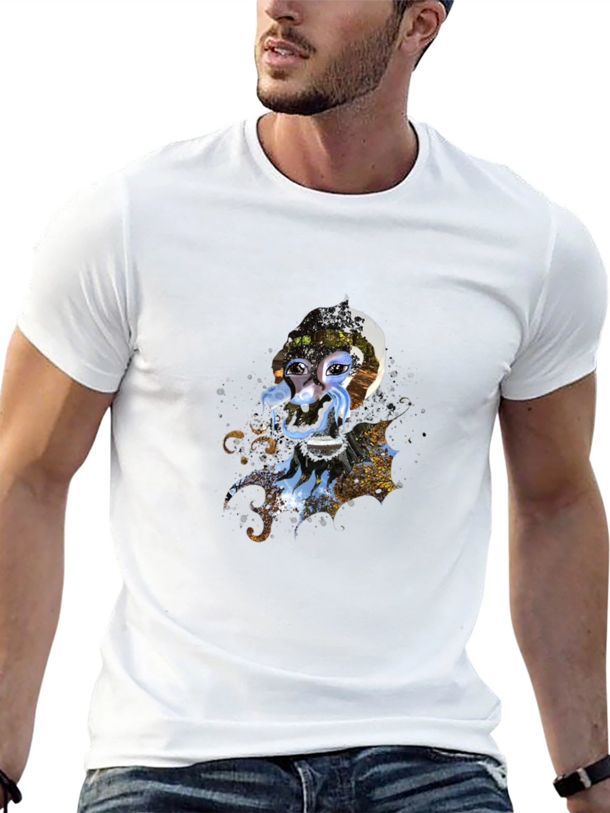 Abstract Art T-Shirt - Unique Graphic Tee