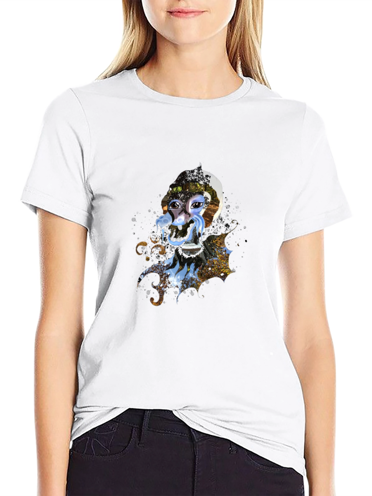 Abstract Art T-Shirt - Unique Graphic Tee
