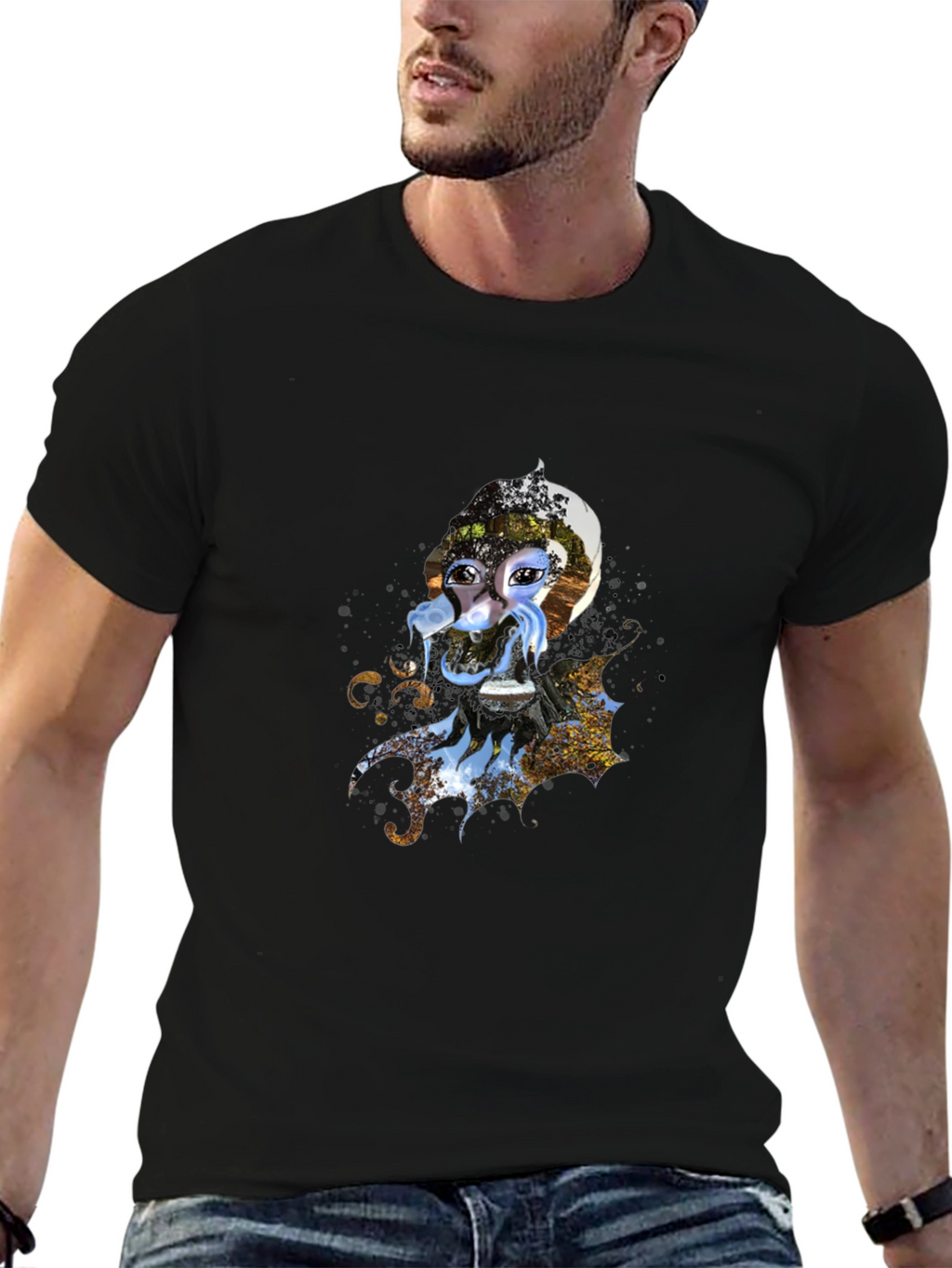 Abstract Art T-Shirt - Unique Graphic Tee