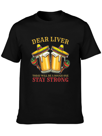 Dear Liver Funny Drinking T-Shirt