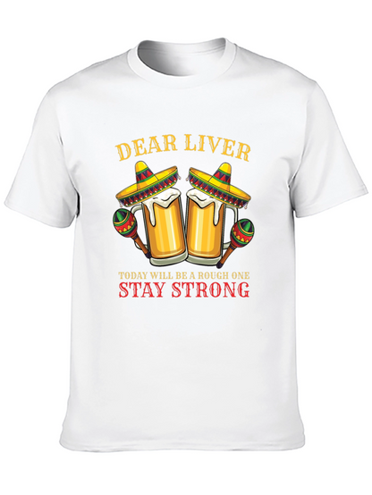 Dear Liver Funny Drinking T-Shirt