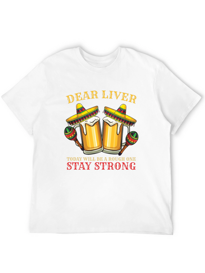 Dear Liver Funny Drinking T-Shirt