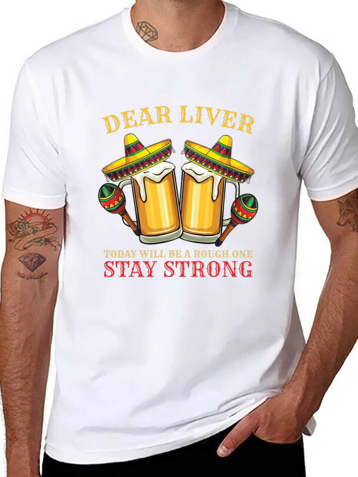 Dear Liver Funny Drinking T-Shirt