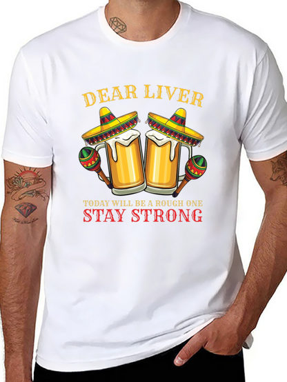 Dear Liver Funny Drinking T-Shirt