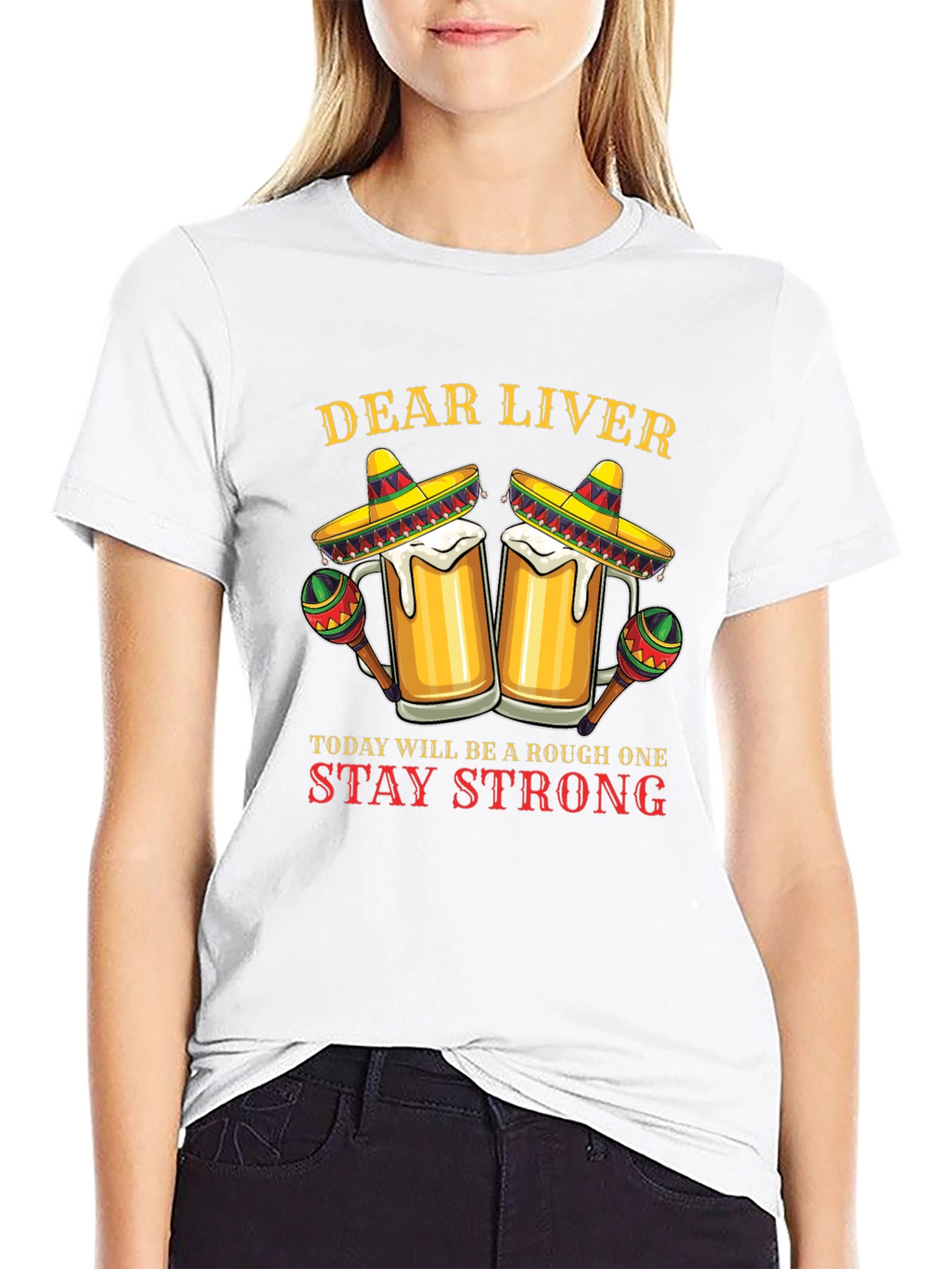 Dear Liver Funny Drinking T-Shirt