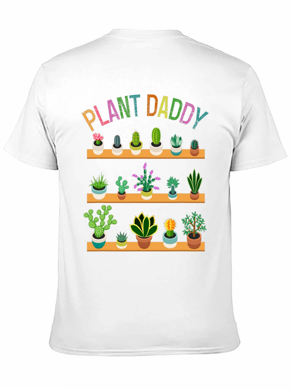 Plant Daddy Graphic Tee - Cactus Lover Shirt