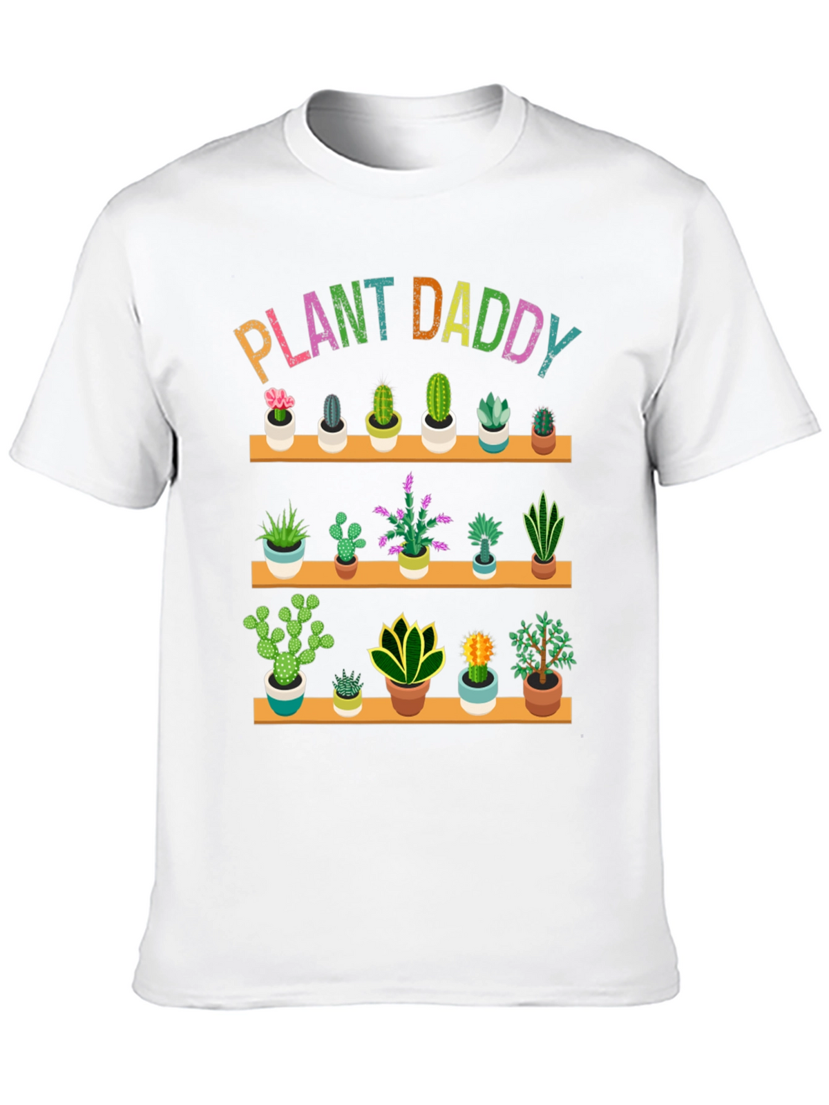 Plant Daddy Graphic Tee - Cactus Lover Shirt