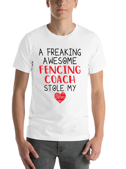 Fencing Coach Stole My Heart T-Shirt