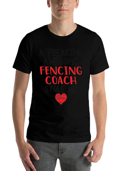 Fencing Coach Stole My Heart T-Shirt