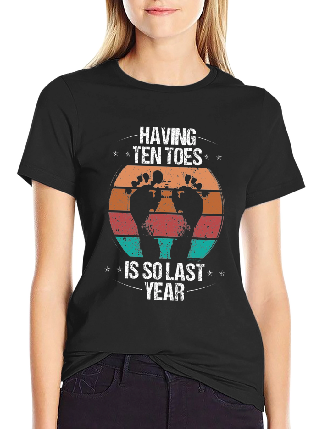 Having Ten Toes Is So Last Year Graphic Tee