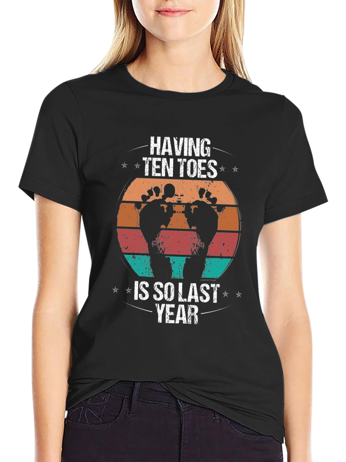 Having Ten Toes Is So Last Year Graphic Tee