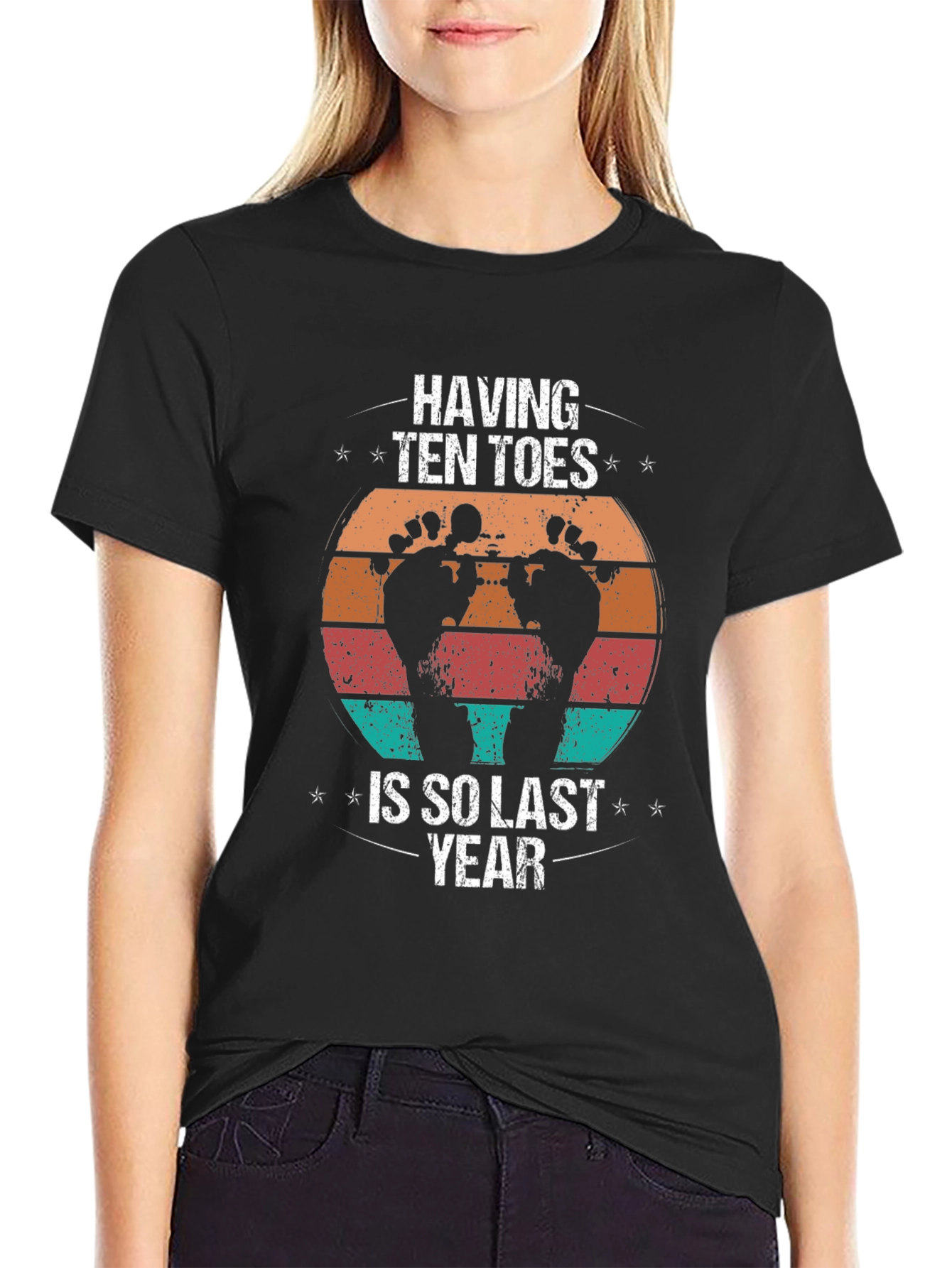 Having Ten Toes Is So Last Year Graphic Tee