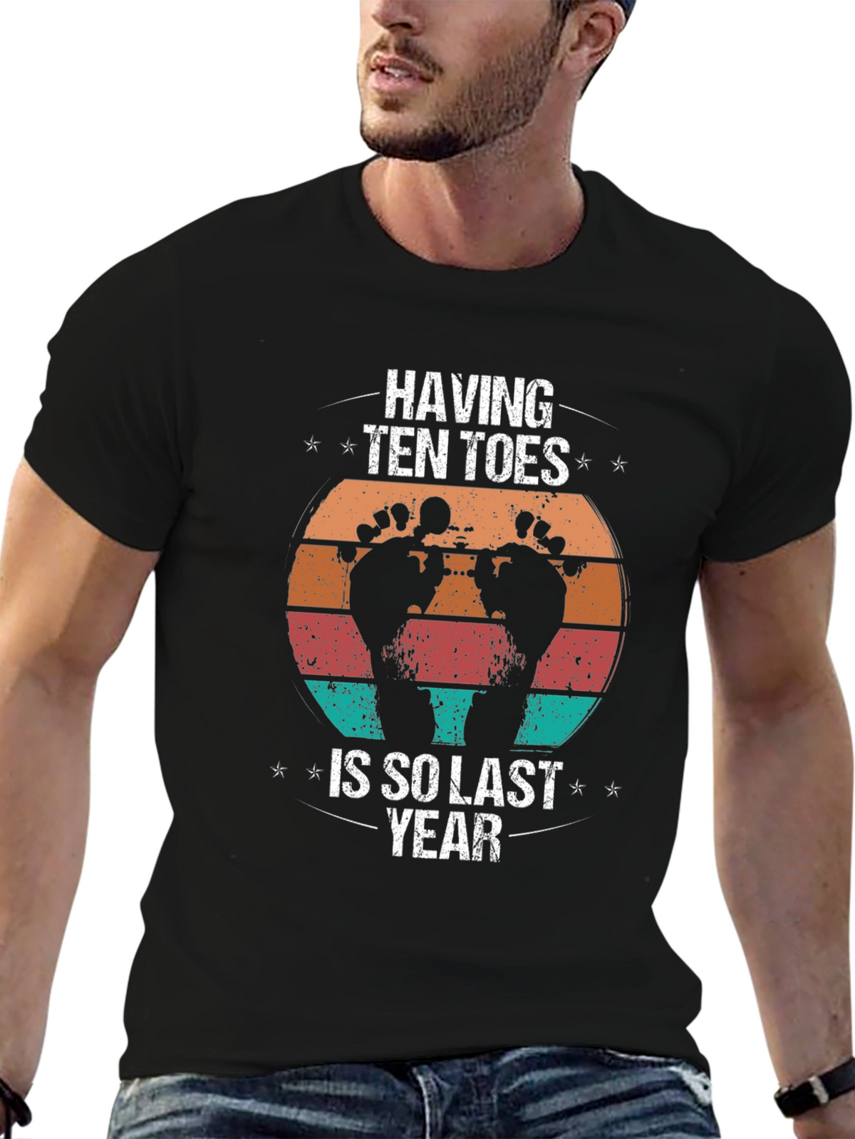 Having Ten Toes Is So Last Year Graphic Tee