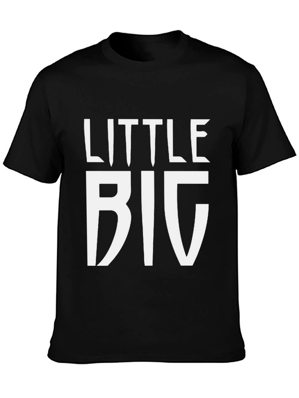 Little Big Graphic Tee - Unisex Black T-Shirt